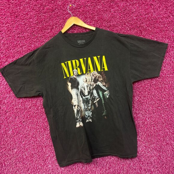 Nirvana Grunge Live Rock Tshirt size Large - Picture 3 of 4